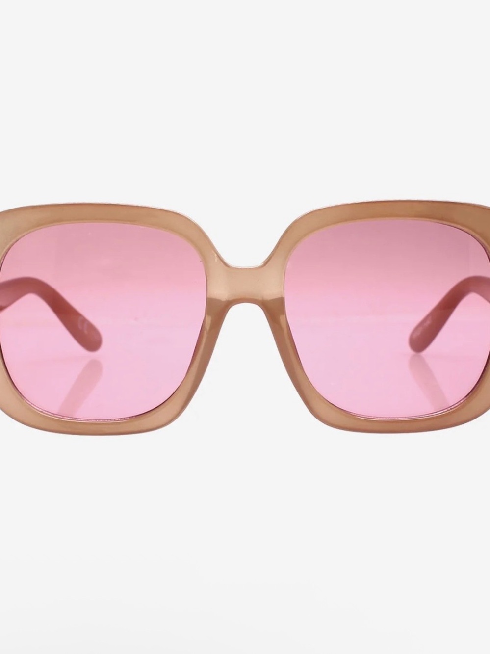 High Hat Almond Reality Sunglasses